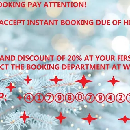 וילה Contact Us At What App - 0041-798-079-427 To Book!! - Chalet Merveilleusement Confortable Avec 3 *